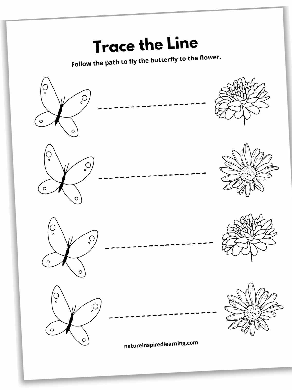 Free Printable Line Tracing Worksheets Pdf