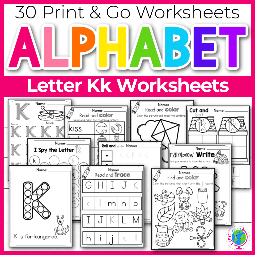 30 Free Printable Letter K Alphabet Worksheets For Kids Life 30 Free Printable Letter K Alphabet Worksheets For Kids Life