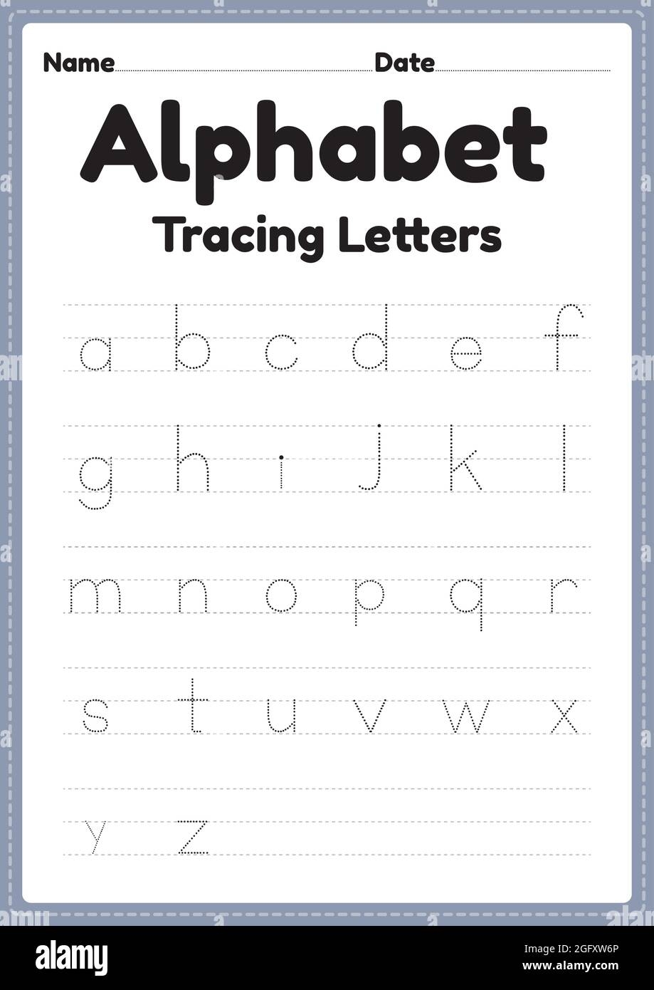 Printable Tracing Stencils For Preschoolers