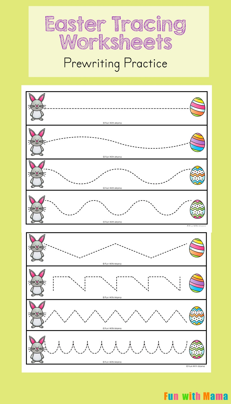 Printable Tracing Activities For Preschoolers