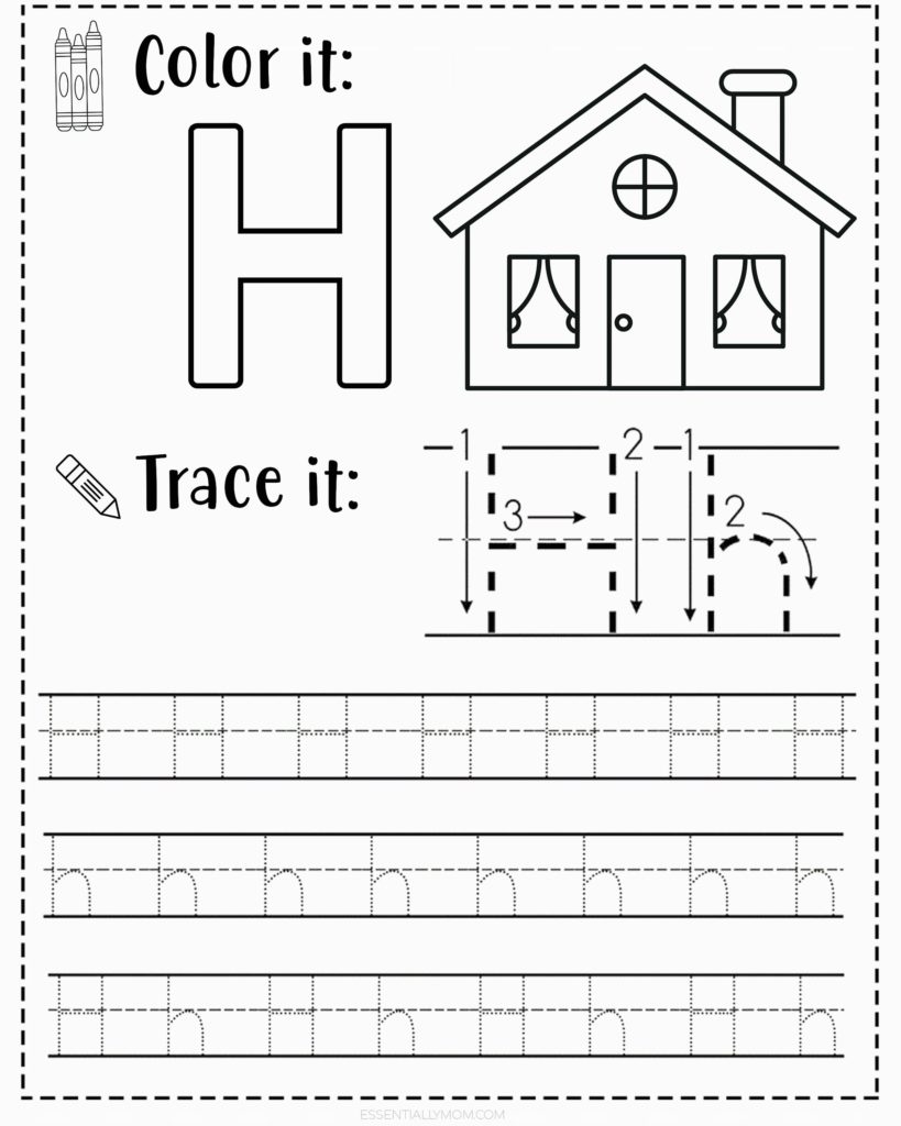 Free Printable Letter I Tracing Worksheets