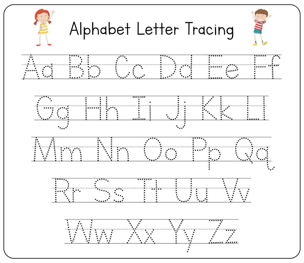 Free Printable Letter Tracing For Preschool