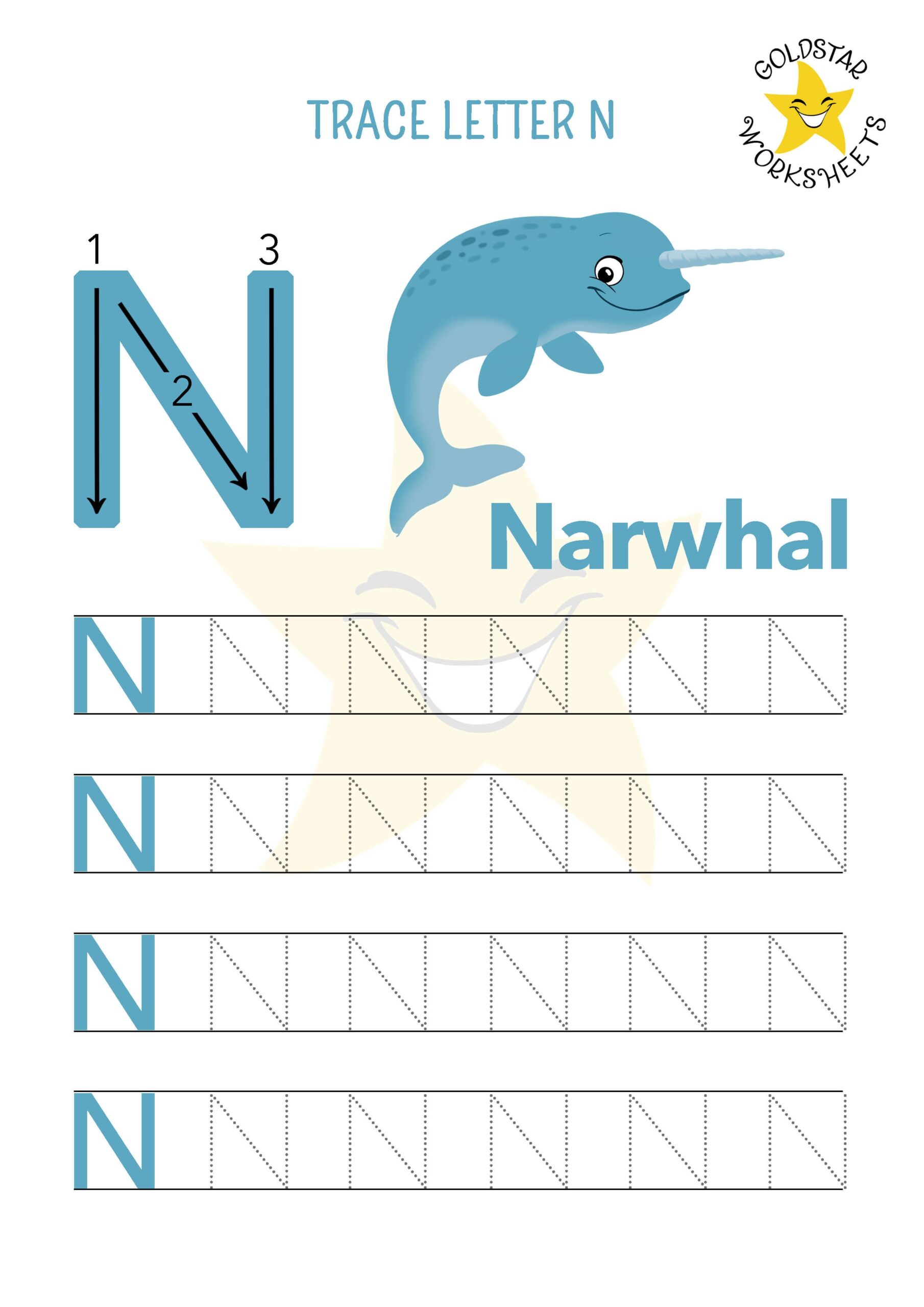 Free Letter N Tracing Worksheets Fun Designs Perfect For Preschool Free Letter N Tracing Worksheets Fun Designs Perfect For Preschool