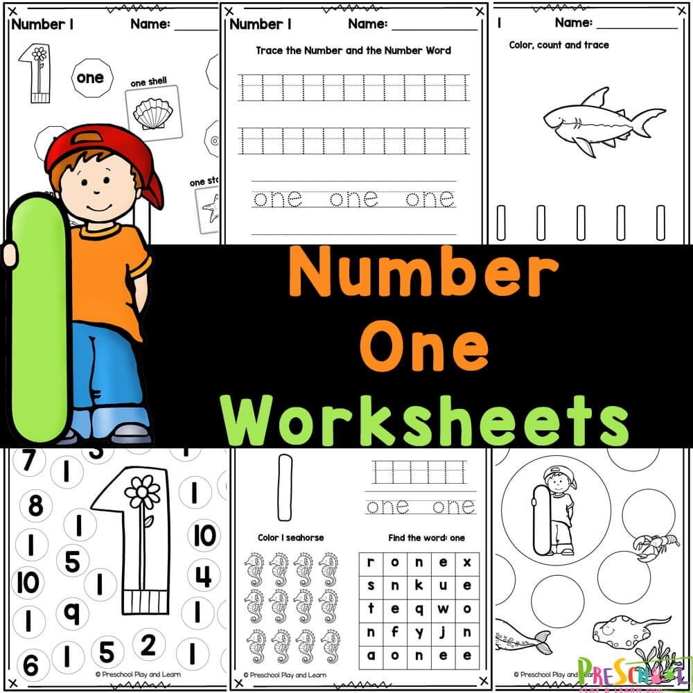 Free Printable Preschool Worksheets Tracing Numbers Free Printable Preschool Worksheets Tracing Numbers