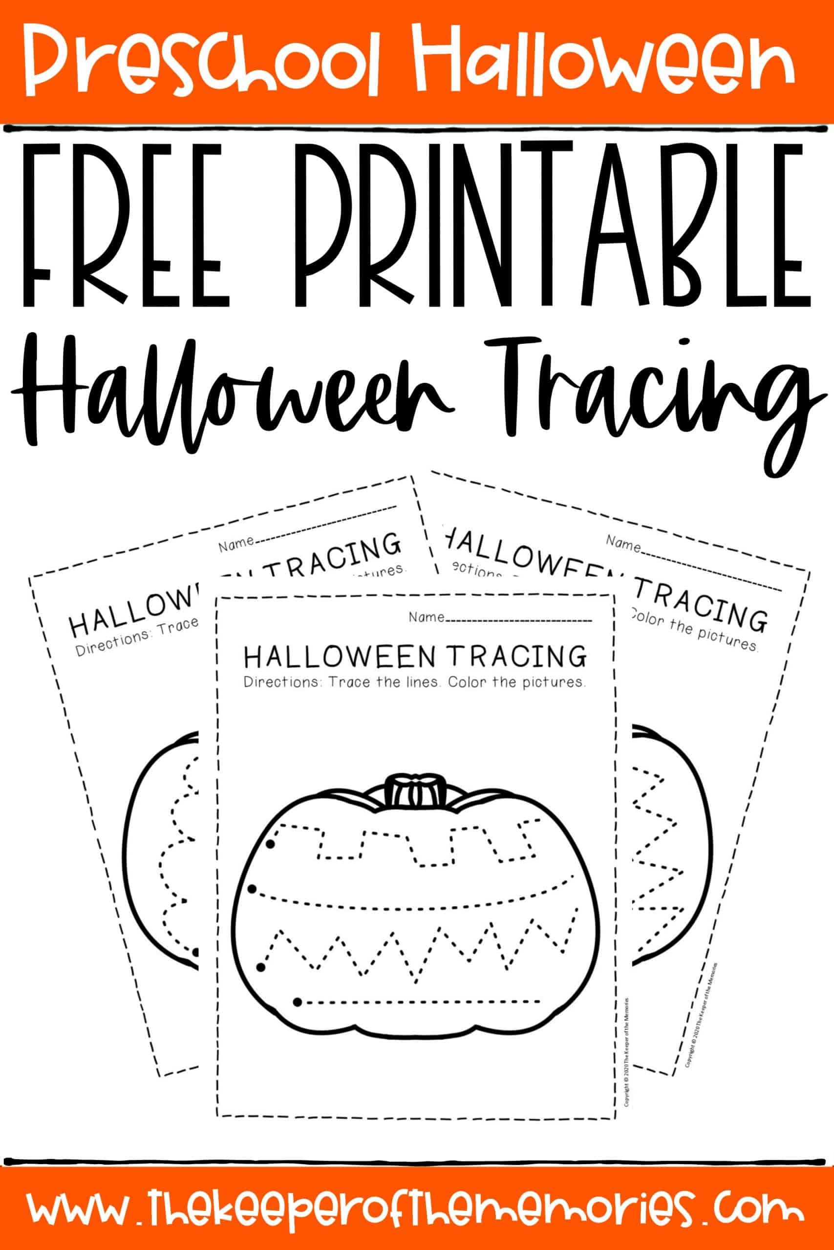 Free Printable Tracing Worksheets Prek