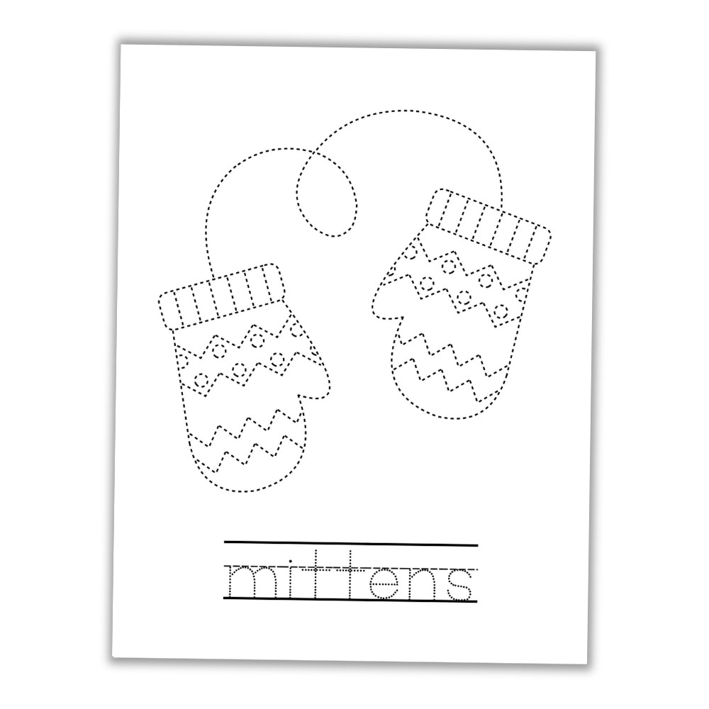 Free Printable Winter Tracing Worksheets For Preschoolers The 