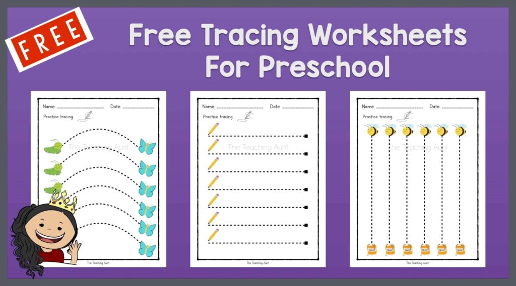 Free Printable Pre K Tracing Worksheets