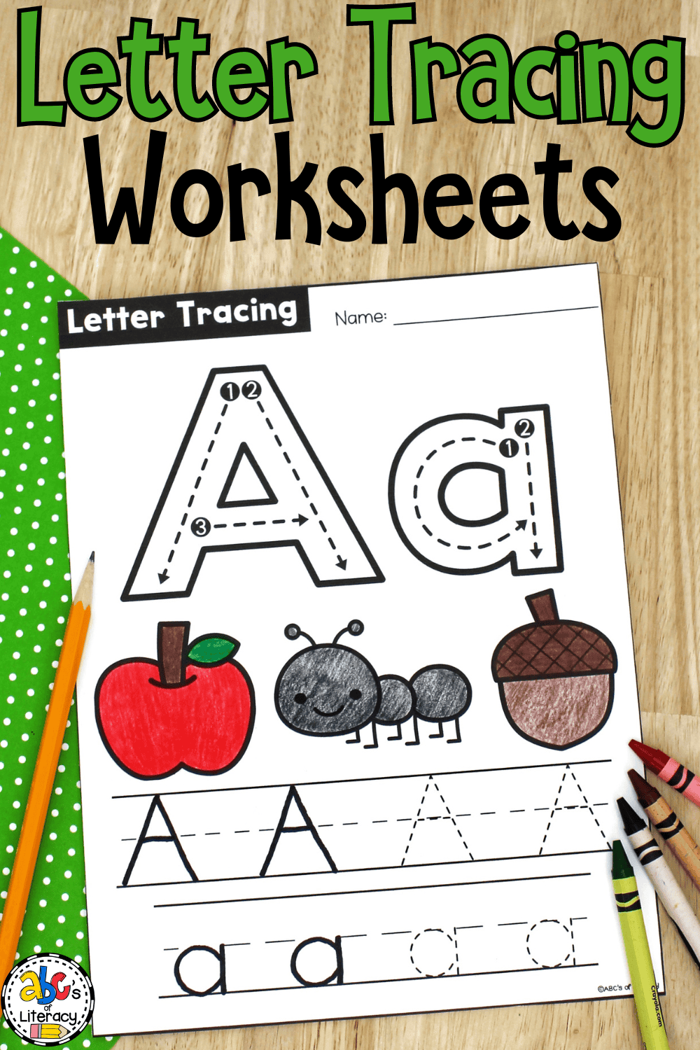 Free Printable Letter A Tracing Worksheets