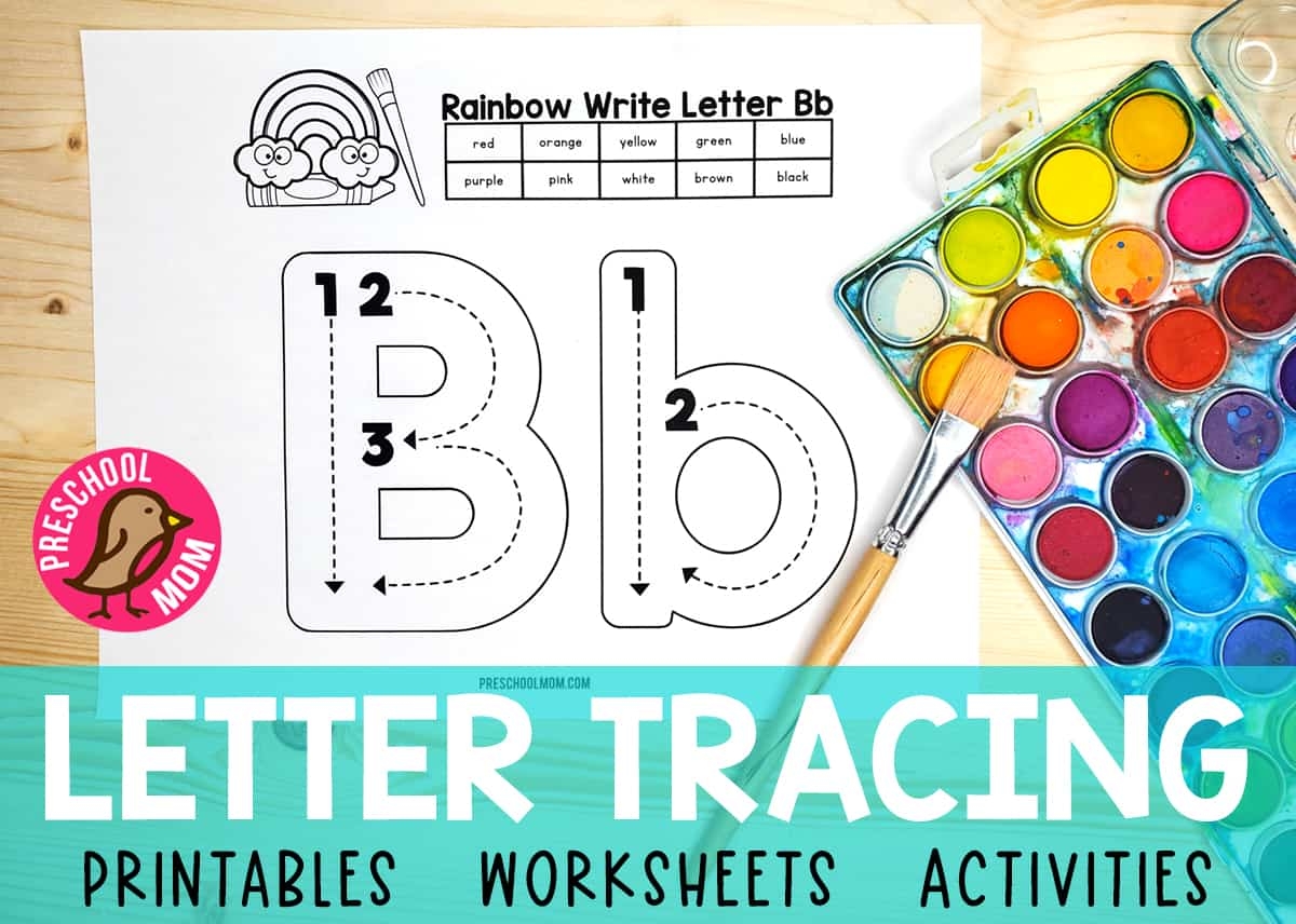 Tracing Letters Worksheets Free Printable