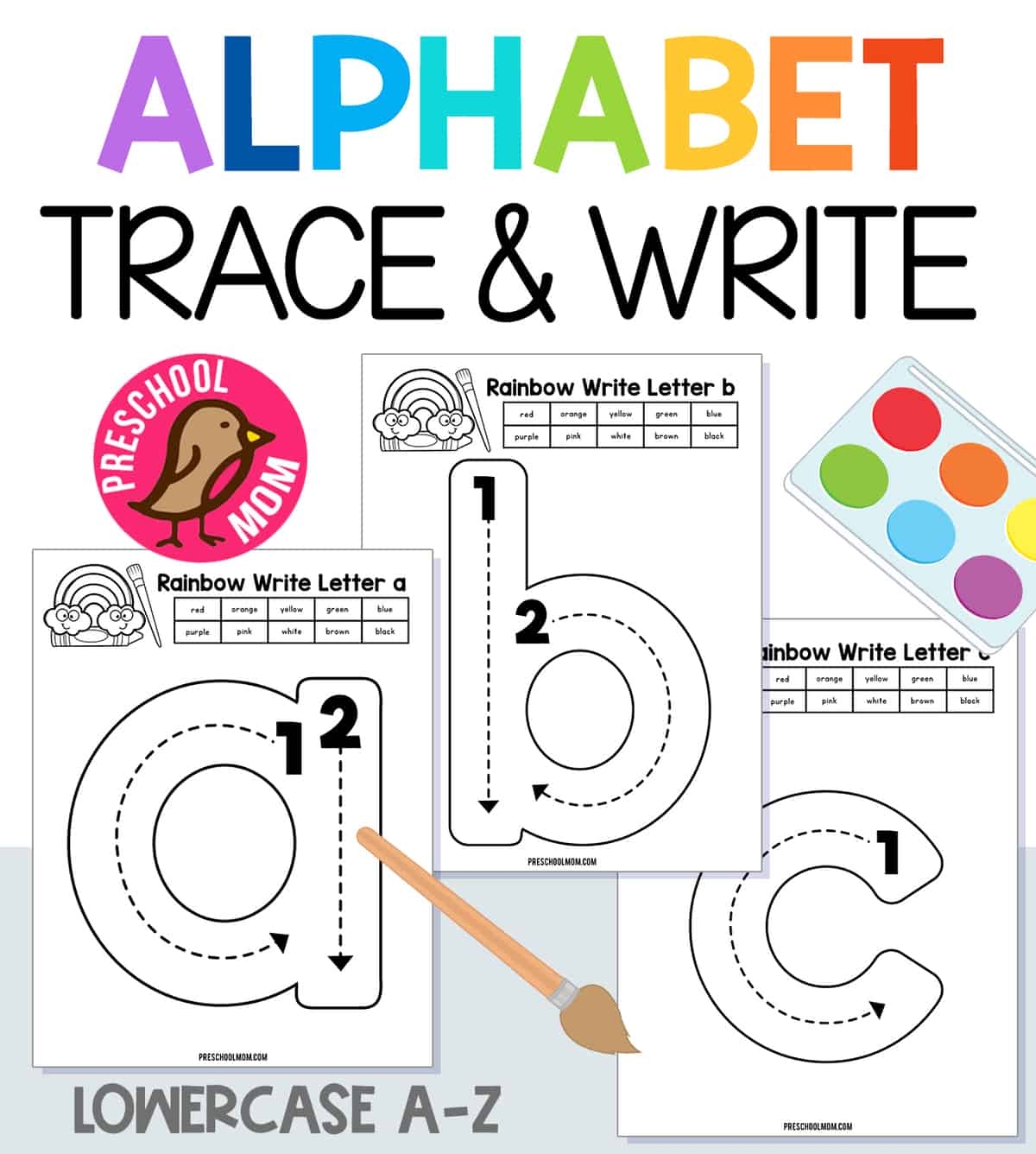 Free Printable Preschool Alphabet Tracing Free Printable Preschool Alphabet Tracing