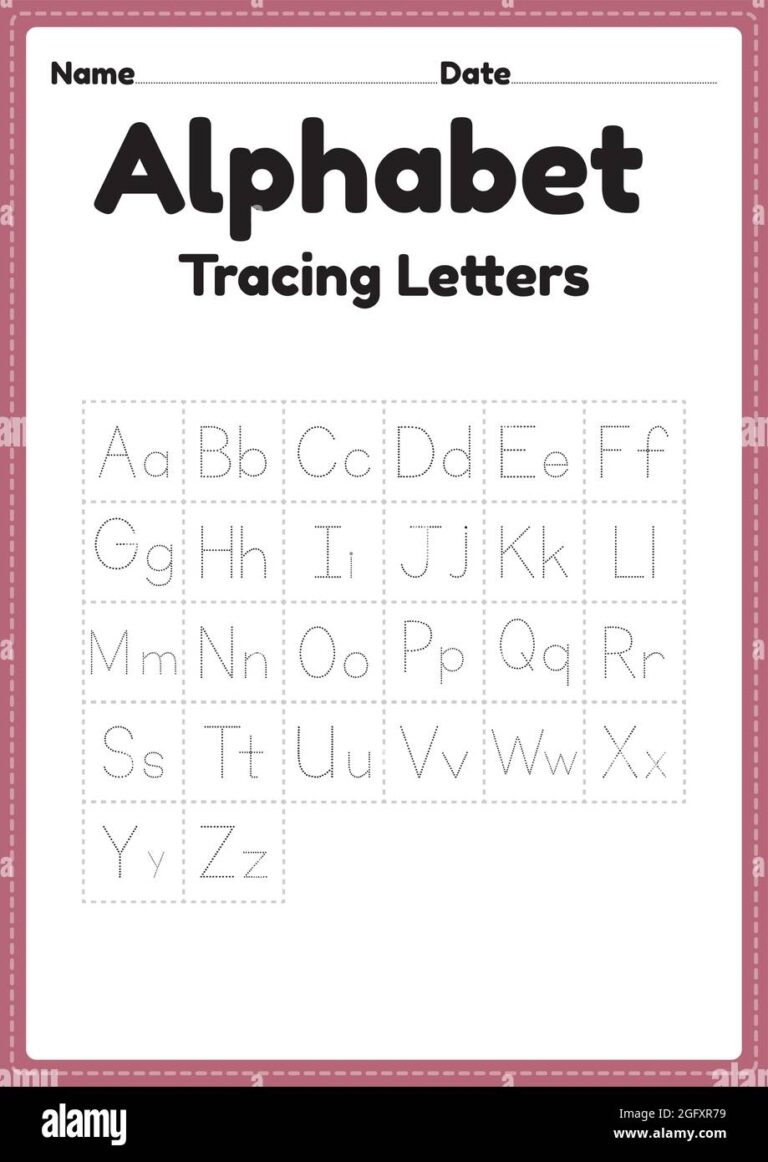 Letter Z Worksheets Hi res Stock Photography And Images Alamy