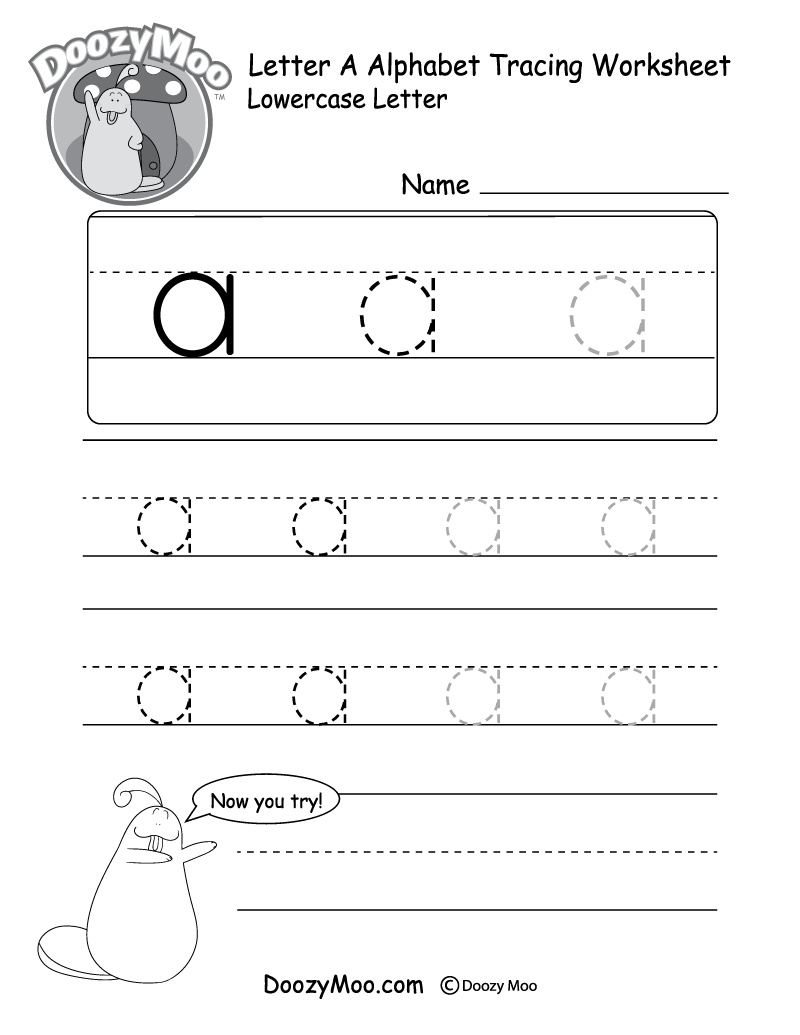 Free Printable A-Z Tracing Worksheets