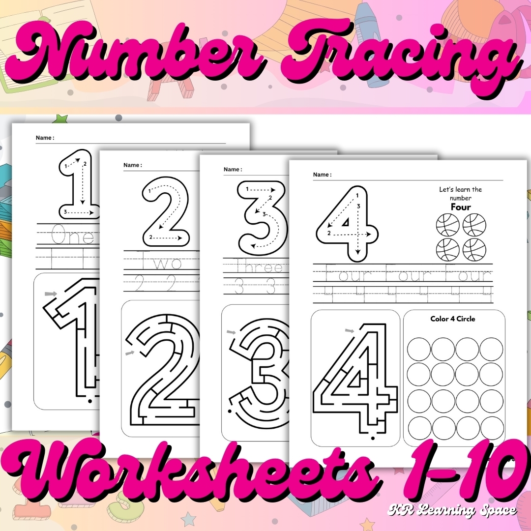 Printable Preschool Tracing Worksheets Printable Preschool Tracing Worksheets
