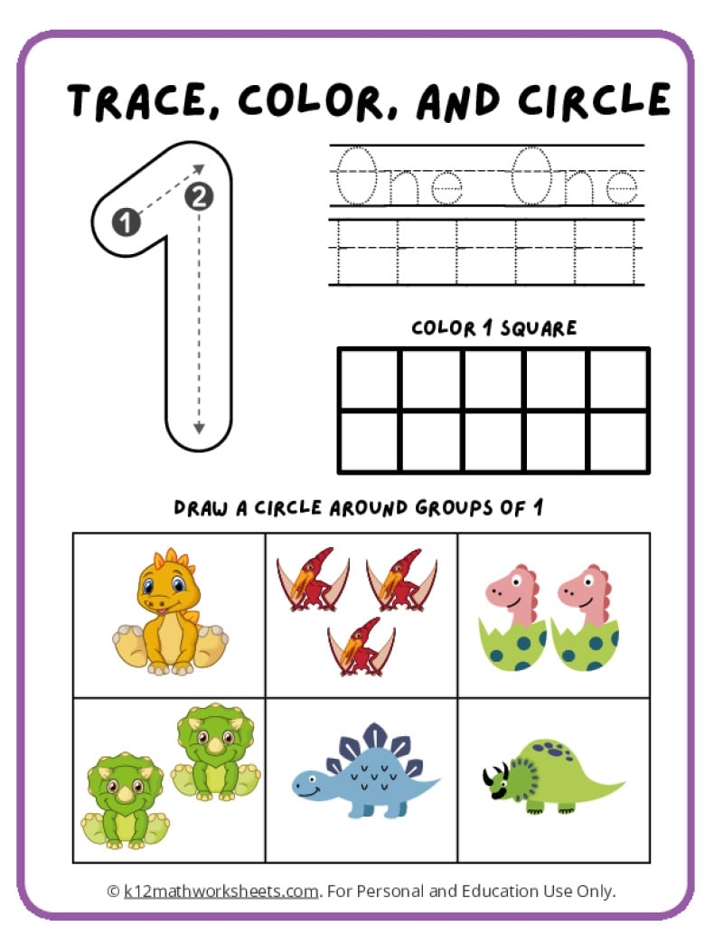 Tracing My Numbers Preschool Printables Tracing My Numbers Preschool Printables
