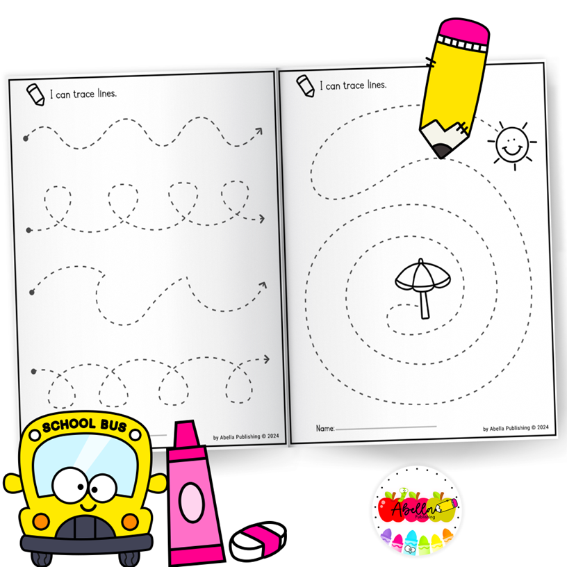 Tracing Lines Preschool Printables