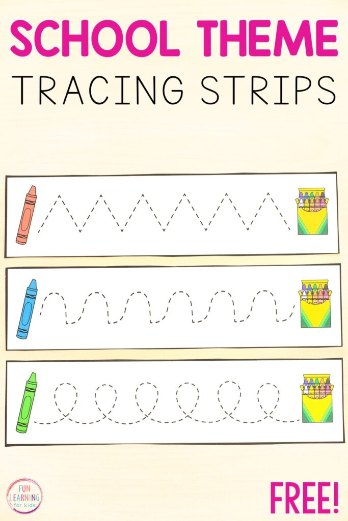 Free Printable Preschool Tracing Writing Lines