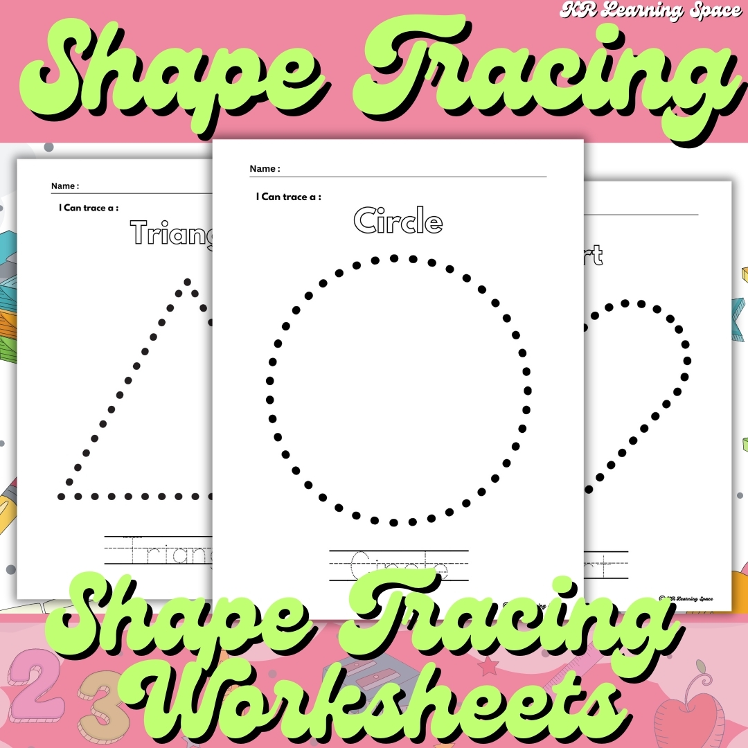 Tracing Printable Worksheets Preschool