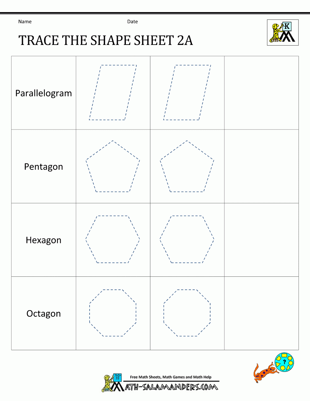 Math Worksheet Kindergarten Tracing Math Worksheet Kindergarten Tracing