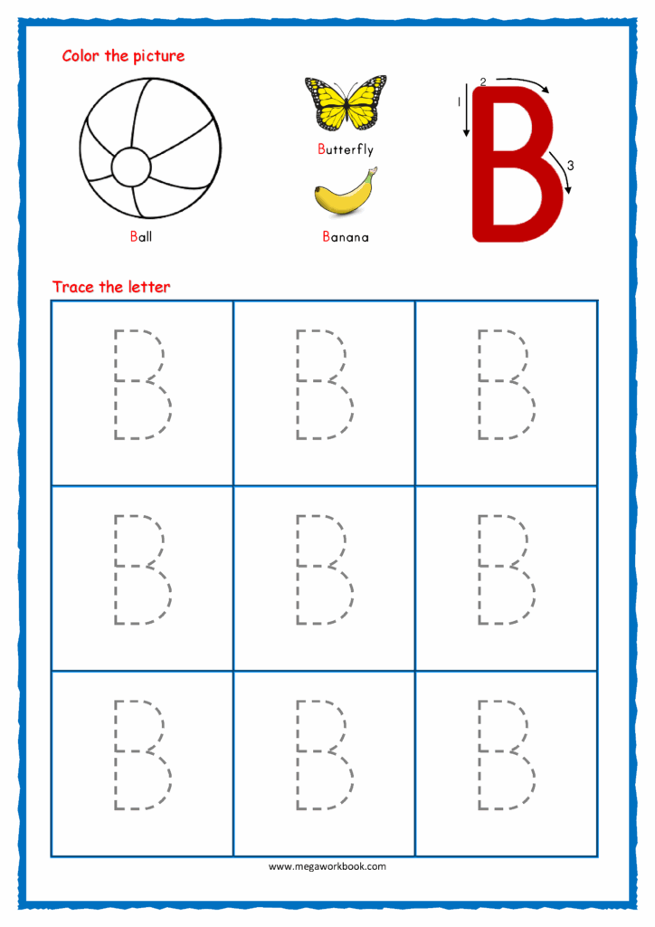 Free Printable Alphabet Tracing Worksheets Pdf