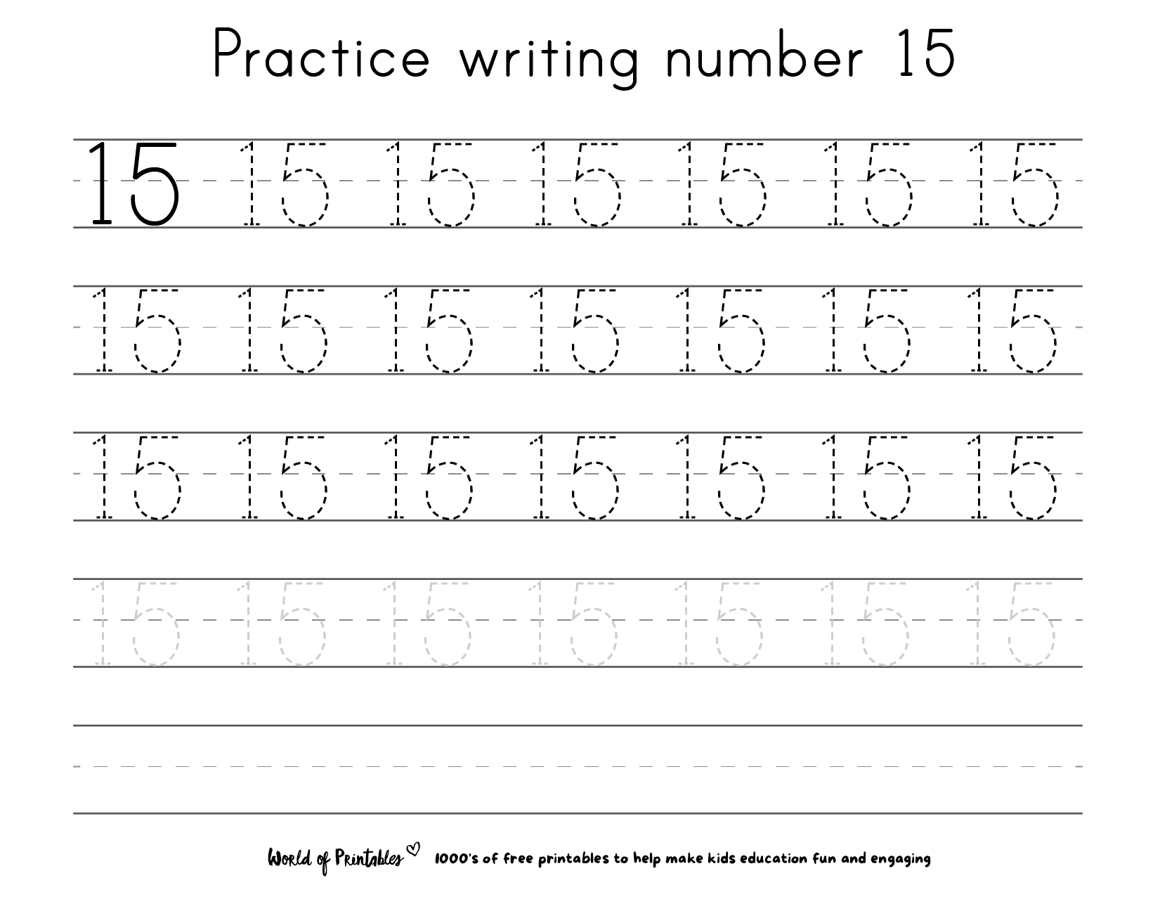 Tracing Numbers 1 To 20 Printable Worksheets World Of Printables
