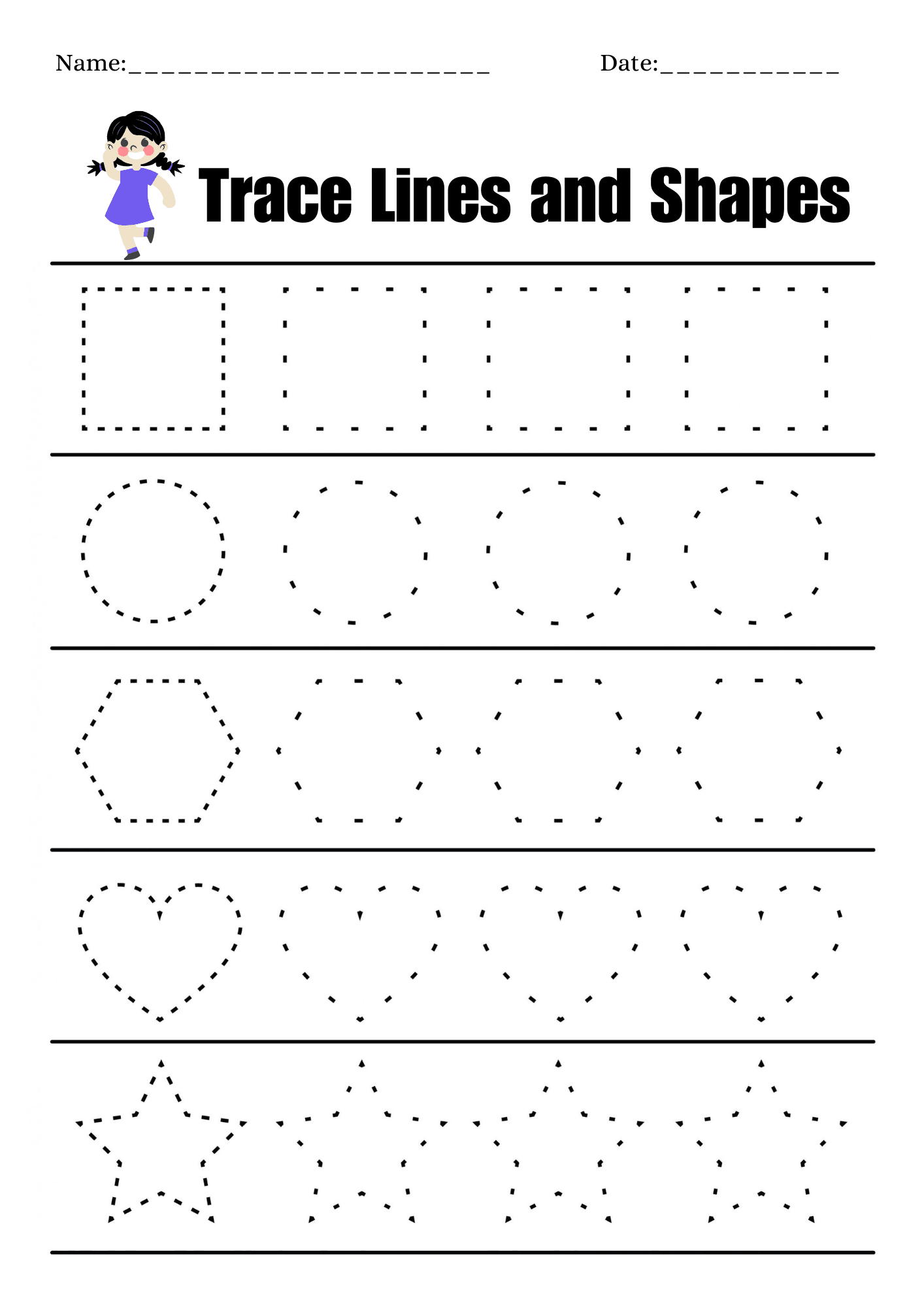 TRACING SHAPES AND COLORING WORKSHEETS By Leuntiel Raket PH TRACING SHAPES AND COLORING WORKSHEETS By Leuntiel Raket PH